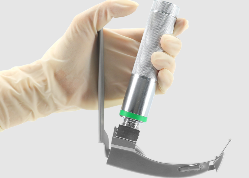 fiber optic laryngoscope